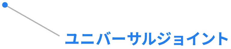 ユニバーサルジョイント