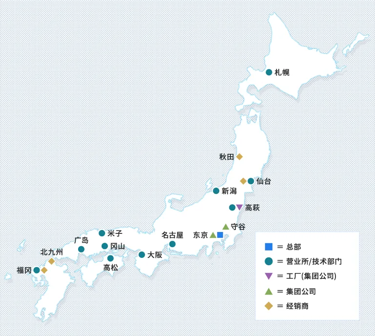 営業所・グループ会社（国内）